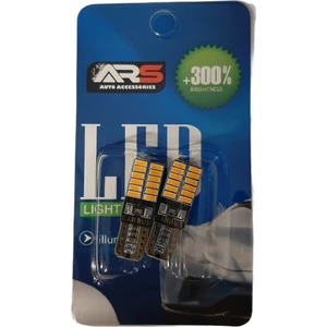 24 LED T10 Turuncu Canbus Ampul 2 Li Takım