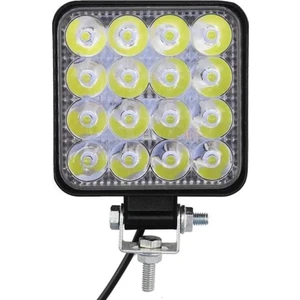 Arsvision 16 LED Kare (1 Adet) Off Road Iş Makinası Çalışma Lambası Sis Farı