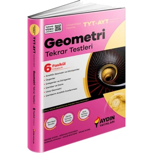Aydın Yayınları 2021 TYT AYT Geometri Tekrar Testleri