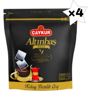 Altınbaş Demlik Poşet Çay 5 gr 200'LÜ 4 Paket