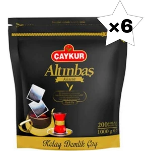 Altınbaş Demlik Poşet Çay 5 gr*200'LÜ Paket*6 lı(1 koli)