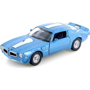 1970 Pontiac Firebird Trans Am Mavi 1:24 Model Araba