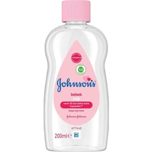 Johnsons Baby Yağ 200ML Normal Yeni