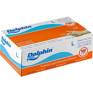 Pudrasız Latex Eldiven L Beden 100'LÜ x 20 Paket