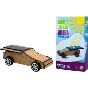 Emay Center Güneş Enerjili Araba Yapım Seti - Deney Seti Solar Enerji Araba Car Kit