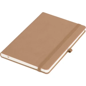 Trend Hediyelik Termoderi Kapaklı Çizgili Not Defteri 13 x 21 cm Taba