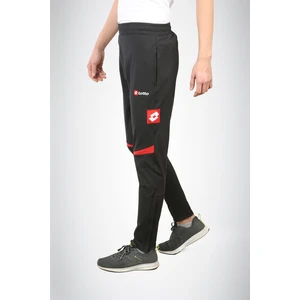Erkek Siyah Kırmızı Antrenman Spor Eşofman Altı N8162