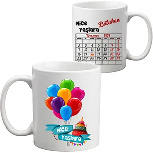 Doğum Günü Hediyesi - Takvim Yaprağı Tarihli Kişiye Özel
