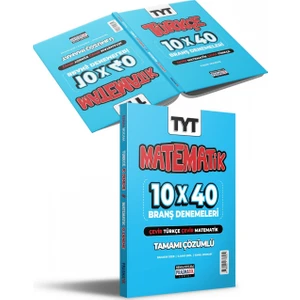 Benim Hocam Yayınları TYT Çevir Matematik 10 Deneme Çevir Türkçe 10 Deneme Pragmatik Serisi