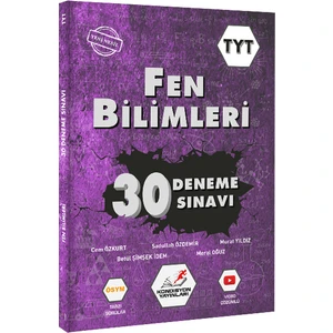 Kondisyon Yayınları 2021 TYT Fen Bilimleri 30 Deneme Sınava