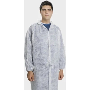 Amet Sağlık Ürünleri Tek Kullanımlık Ziyaretçi Önlüğü Standart Beden Beyaz 50'lİ Paket