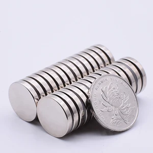Mıknatıs Market 5 Adet 18 x 3 mm Yuvarlak Güçlü Neodyum Mıknatıs Çap 18 mm Kalınlık 3 mm