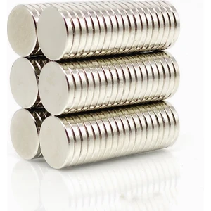 Mıknatıs Market 5 Adet 20 x 3 mm Yuvarlak Güçlü Neodyum Mıknatıs Çap 20 mm Kalınlık 3 mm