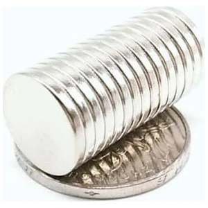 Mıknatıs Market 25 Adet 14 x 2 mm Yuvarlak Güçlü Neodyum Mıknatıs Çap 14 mm Kalınlık 2 mm
