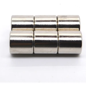 Mıknatıs Market 2 Adet 20 x 20 mm Yuvarlak Güçlü Neodyum Mıknatıs Çap 20 mm Kalınlık 20 mm