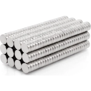 Mıknatıs Market 100 Adet 4 x 1,5 mm Yuvarlak Güçlü Neodyum Mıknatıs Çap 4 mm Kalınlık 1,5 mm