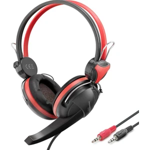 HD1295 Kulaküstü Gaming Kulaklık - Kırmızı