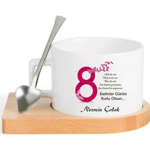 Nil Hediye 8 Mart Dünya Kadınlar Günü Fincan Seti