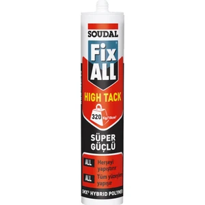 Fix All Korniş Yapıştırıcı Montaj Silikonu Beyaz 290 ml 12'li Koli