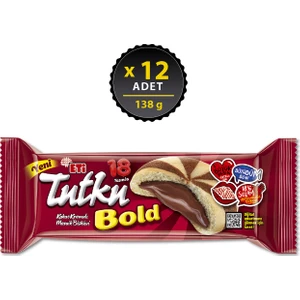 Tutku Bold Kakao Kremali Mozaik Bisküvi 138 g x 12 Adet