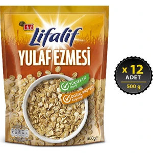 Lifalif Yulaf Ezmesi 500 g x 12 Adet