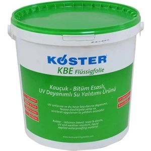 Kbe Flüssigfolie Bitüm Kauçuk Uv Dayanımlı Likit Membran Su Yalıtımı 20 kg