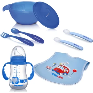 Mama Tabağı Silikon Kaşık Önlük Suluk   Mama Kasesi Set