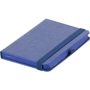 Trend Hediyelik Kenarları Boyalı Konsept Termoderi Kapaklı Not Defteri 9 x 14 cm Lacivert