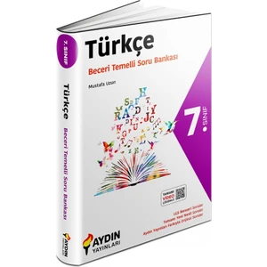 Aydın Yayınları 7. Sınıf Türkçe Beceri Temelli Soru Bankası