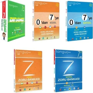 Tonguç Akademi 7. Sınıf 5'lı Set Dınamo Zoru 0'dan 7'ye