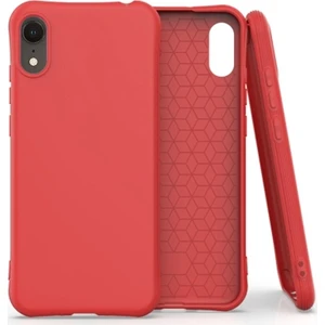 Apple İphone Xr 6.1 İnch Shockproof Tpu Soft Slim Silikon Kılıf Al32245 Kırmızı