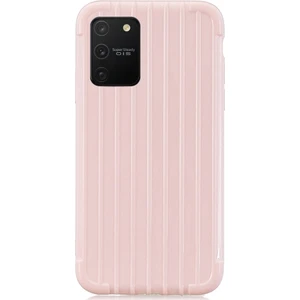 Samsung Galaxy S10 Litea91 Trunk Lines İnce Soft Silikon Kılıf Al32176 Pembe