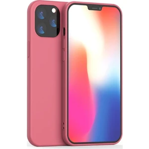 Apple İphone 12 Mini 5.4 Liquid Silicone Lansman Soft Silikon Kılıf Al33240 Bordo