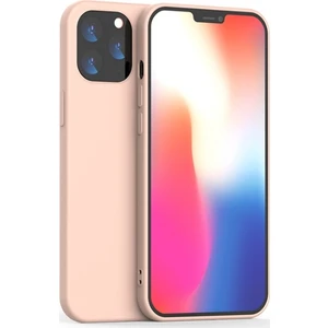 Apple İphone 12 Mini 5.4 Liquid Silicone Lansman Soft Silikon Kılıf Al33240 Pudra