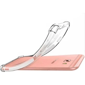 Samsung Galaxy J5 Prime Darbe Emici Silikon Kılıf Şeffaf