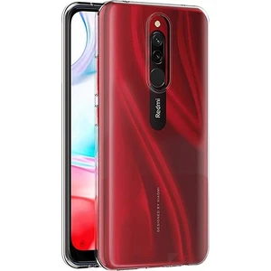 Xiaomi Redmi 8 Kamera Korumalı Silikon Kılıf Al32203 Şeffaf