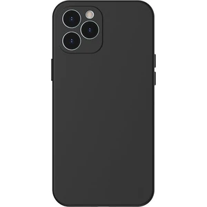 Liquid Silica Gel Apple İphone 12 Pro Max 6.7 Kılıf Ultra Koruma Silikon Kılıf Wıapıph67Nyt01 Siyah