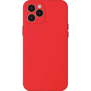 Liquid Silica Gel Apple İphone 12 Pro Max 6.7 Kılıf Ultra Koruma Silikon Kılıf Wıapıph67Nyt09 Kırmızı