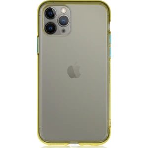Caseart Apple İphone 11 Pro Max Kılıfli Kapak Sarı