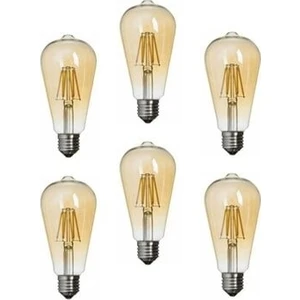 7 W Rustik Led Ampul Sarı 6'lı