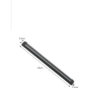 Mıknatıslı Paslanmaz Duvar Bıçak Askısı Standı 33 cm