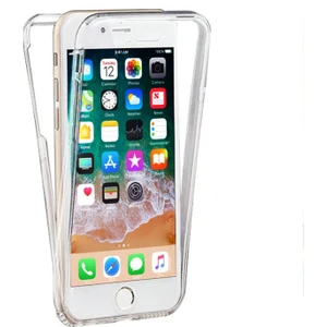 Piyasasepeti Apple İphone 7 Çift Taraflı Silikon Kılıf Şeffaf