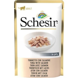 Jöle Içersinde Ton Balık ve Somonlu Yetişkin Kedi Konservesi 85 gr