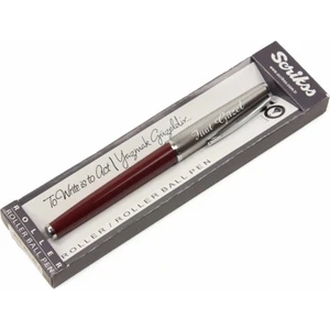 İsme Özel Metal Roller Kalem Bordo