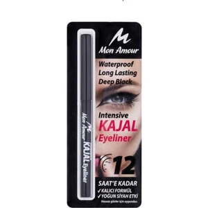Mon Amour Intensive Kajal Eyeliner Suya Dayanıklı Yoğun Siyah 12 Saat Kalıcı Formül