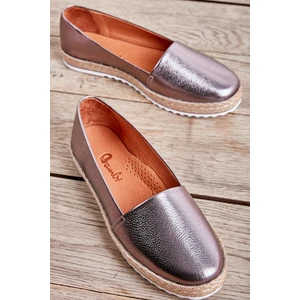 Kurşun Kadın Espadril Ayakkabı
