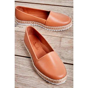 Taba Kadın Espadril Ayakkabı