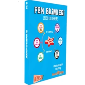 Deniz Yıldızı Yayınları LGS Fen Bilimleri 15 x 20 Branş Denemesi