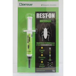 Rest-On Microgel Hamamböceği Jeli 5 gr Ücretsiz