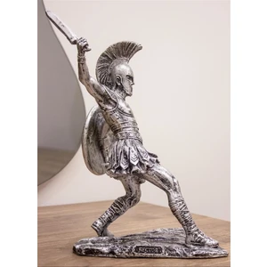 Antioch Artdesign Truva Savaşçısı Hector Biblo Özel Tasarım Savaşçı Heykel 30 Cm